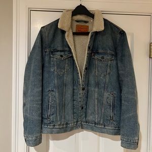 Levi’s Sherpa Lined Men’s Denim Jacket
